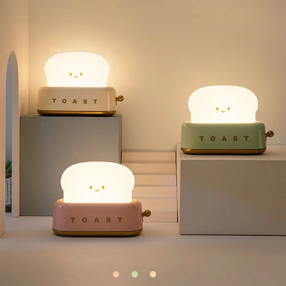 Whimsical Bread Slice LED Night Light™