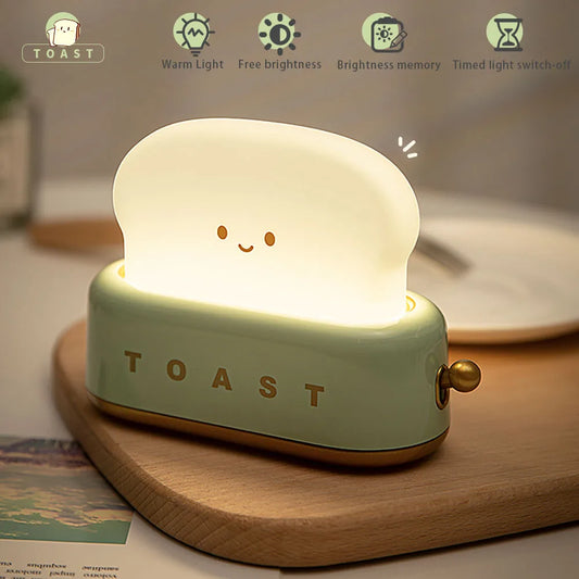Whimsical Bread Slice LED Night Light™