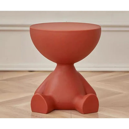 Elegant Cream Round Side Table™
