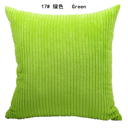 Luxurious Striped Corduroy Cushion Cover™