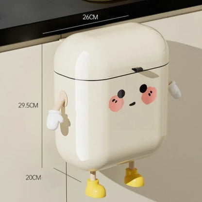 Eco-Friendly Wall-Mounted Trash Bin™
