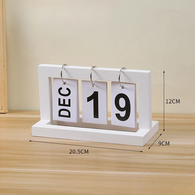 Elegant Minimalist Flip Desk Calendar™