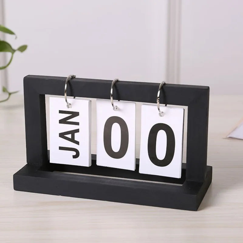 Elegant Minimalist Flip Desk Calendar™