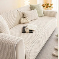 Plush Cream Sofa Cushion™