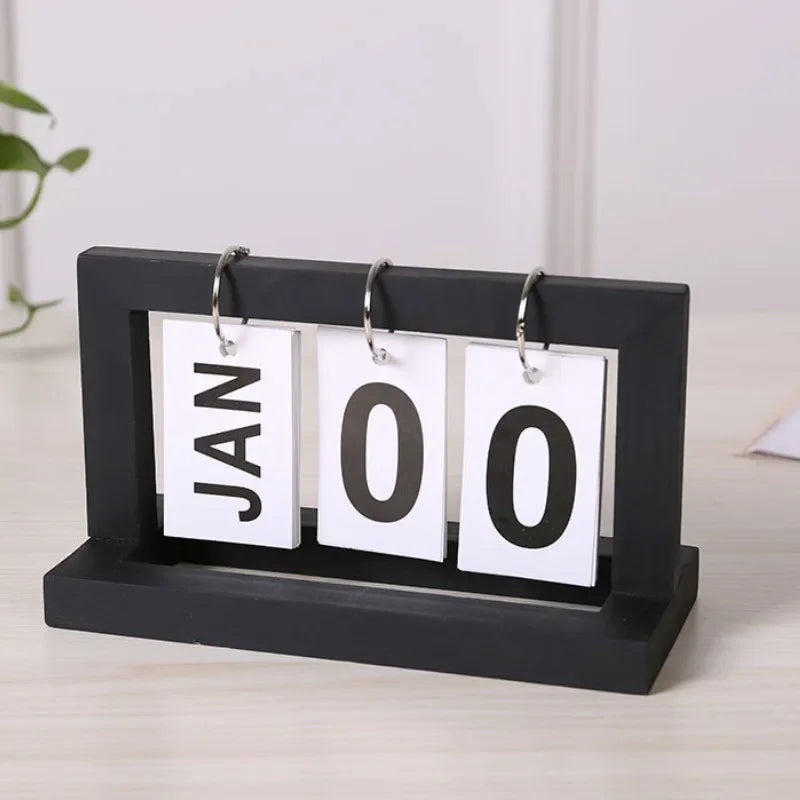 Elegant Minimalist Flip Desk Calendar™