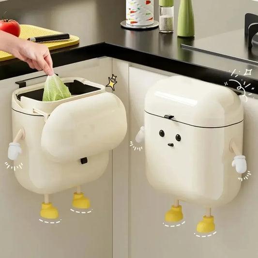 Eco-Friendly Wall-Mounted Trash Bin™