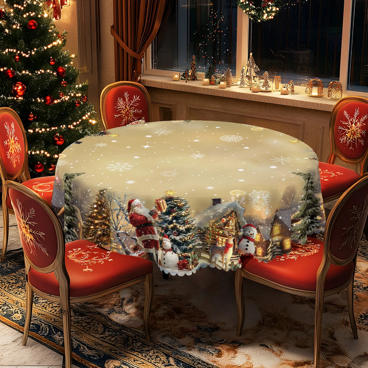 Festive Charm Tablecloth™
