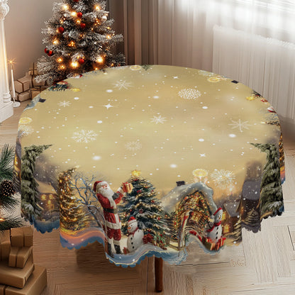 Festive Charm Tablecloth™