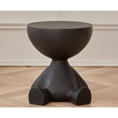 Elegant Cream Round Side Table™